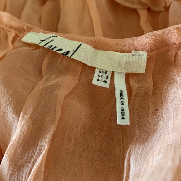 Anthropologie Floreat Calla Lace-up Tank Top Blouse
Size 6 - Picture 7 of 10